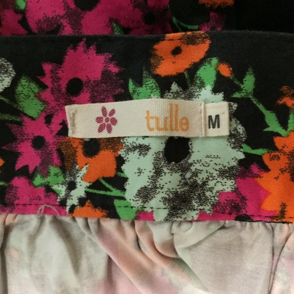 Tulle Floral Mini Skirt - Picture 4 of 4